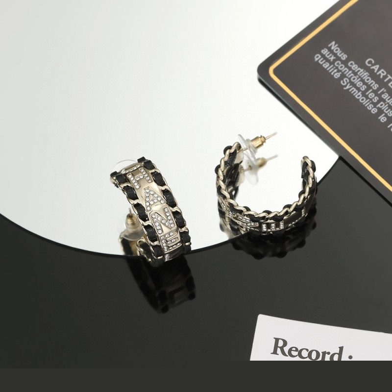 Ch*el earrings